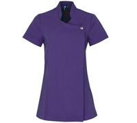 Premier Women's Blossom Short Sleeve Tunic in Purple | Size: 16 Premier Purple 16