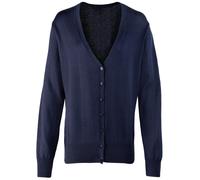 Premier Women's button-through knitted cardigan - Womens, 55% Cotton 45% Acrylic