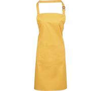 (One Size, Sunflower) Premier Ladies/Womens Colours Bip Apron With Pocket / Workwear