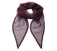 Premier Women's Colours Chiffon Scarf in Aubergine Premier Aubergine One Size