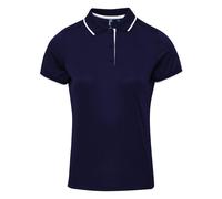 Premier Women's Contrast Coolchecker® Polo