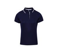 Premier Women's contrast Coolchecker® polo - Womens, 100% Polyester, Oeko-Tex