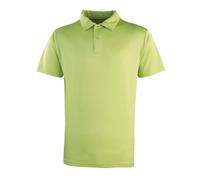 Premier Women's Coolchecker Pique Polo Shirt in Lime | Size: 2XL Premier Lime 2XL