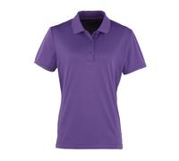 Premier Women's Coolchecker® piqué polo - Womens, 100% Polyester Piqué, Oeko-Tex