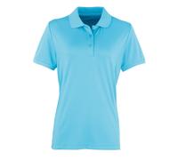 Premier Women's Coolchecker® piqué polo - Womens, 100% Polyester Piqué, Oeko-Tex