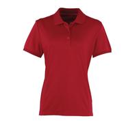 Premier Women's Coolchecker® piqué polo - Womens, 100% Polyester Piqué, Oeko-Tex
