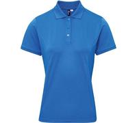 Premier Women's Coolchecker® Plus Piqué Polo - Sapphire