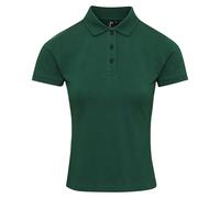 Premier Women's Coolchecker Plus Polo Shirt in Bottle Green | Size: XS Premier Bottle Green XS