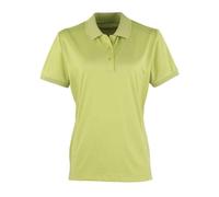 Premier Women's Coolchecker Polo Shirt in Lime | Size: 2XL Premier Lime 2XL
