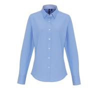 Premier Women's cotton-rich Oxford stripes blouse - Womens, 60% Cotton, Oeko-Tex