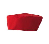 Premier Women's Denim Chef Skull Cap in Red Premier Red One Size