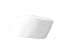 Premier Women's Denim Chef Skull Cap in White Premier White One Size
