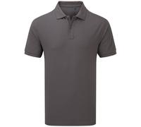 Premier Women's HeiQ Viroblock Short-Sleeved Polo Shirt in Dark Grey | Size: Large Premier Dark Grey L