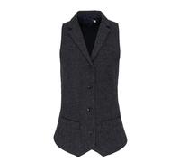 Premier Women's Herringbone Waistcoat in Dark Grey | Size: XL Premier Dark Grey XL