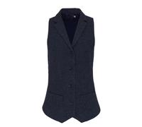 Premier Women's Herringbone Waistcoat in Navy | Size: 2XL Premier Navy 2XL