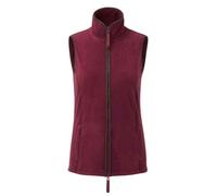 (XL, Burgundy/Brown) Premier Womens/Ladies Artisan Fleece Gilet