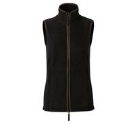 Premier Women S Artisan Fleece Gilet Black/Brown XL