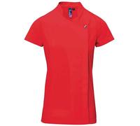 Premier Womens/Ladies Blossom Short Sleeve Tunic (Strawberry Red) - Size 14 UK