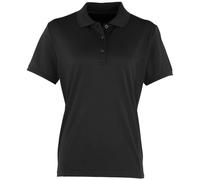 Premier Womens/Ladies Coolchecker Short Sleeve Pique Polo T-Shirt