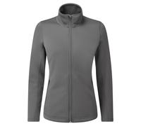 Premier Womens/Ladies Dyed Sweat Jacket (Dark Grey) - Size Medium