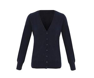 Premier Womens/Ladies Essential Acrylic Cardigan (14 UK) (Navy)