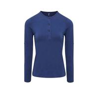 Premier Women's Long John Roll-sleeve Tee Indigo S