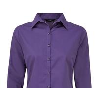 Premier Womens/Ladies Long-Sleeved Shirt PC5632