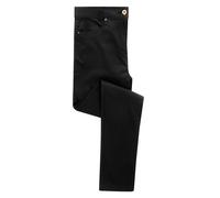 Premier Womens/Ladies Performance Chino Jeans (Black) - Size 10 Long