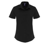 Premier Womens/Ladies Stretch Short-Sleeved Formal Shirt PC5841