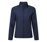 (XL, Navy) Premier Womens/Ladies Windchecker Recycled Printable Soft Shell Jacket