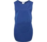 Premier Women's Long Length Pocket Tabard Workwear Pack of 2 in Royal | Size: Large Premier Royal L