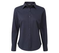 Premier Women's Long-Sleeved Shirt in Navy | Size: 30 Premier Navy 30