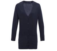 Premier Women's Longline V Neck Cardigan in Navy | Size: 20 Premier Navy 20