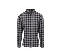 Premierstar Women's Long Sleeve Shirt Mulligan Check – Cotton, Roll-up Sleeves
