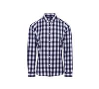 Premier Women's Mulligan Check Cotton Long Sleeve Shirt with Roll-up Sleeves