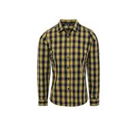 Premier Women's Mulligan check cotton long sleeve shirt - Womens, 100% Cotton