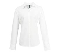 Premier Women's signature Oxford long sleeve shirt - Double buttons on the cuff
