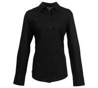 Premier Women's Signature Oxford Long-Sleeved Shirt in Black | Size: 20 Premier Black 20