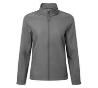 Premier Womens Soft Shell Jacket Fleece Lined Zip Up Water Resistant Windbreaker