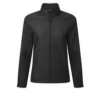 Premier Womens Soft Shell Jacket Fleece Lined Zip Up Water Resistant Windbreaker