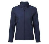 Premier Womens Soft Shell Jacket Fleece Lined Zip Up Water Resistant Windbreaker