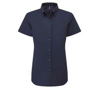 Premier Womens/Ladies Supreme Oxford Short-Sleeved Formal Sh PC7795