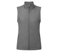 Premier Women's Windchecker Printable Gilet in Dark Grey | Size: Large Premier Dark Grey L
