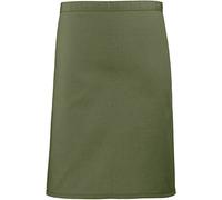 Premier work wear ‘Colours’ mid length apron for bistro/bar/catering/kitchen PR151 - - One Size