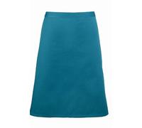 Premier work wear ‘Colours’ mid length apron for bistro/bar/catering/kitchen PR151 - Turquoise - One Size
