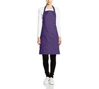 Premier Workwear Colours Bib Apron With Pocket Purple Large