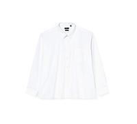 Premier Workwear Mens Long Sleeve Poplin Shirt White Size - 20"(50cm)