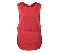 Premier Workwear Womens Pocket Tabard Red Small