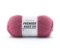 Premier Yarns Basix DK Yarn-Rose