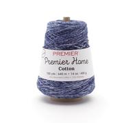 Premier Yarns Home Cotton Yarn Multi Cone Denim Splash, Paper, Multicoloured